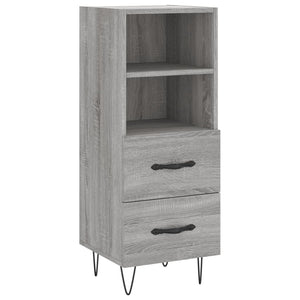 Μπουφές Sonoma Γκρι 34,5 x 34 x 180 εκ. από Επεξεργασμένο Ξύλο
