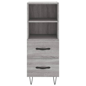 Μπουφές Sonoma Γκρι 34,5 x 34 x 180 εκ. από Επεξεργασμένο Ξύλο