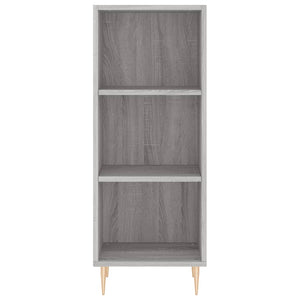 Μπουφές Sonoma Γκρι 34,5 x 34 x 180 εκ. από Επεξεργασμένο Ξύλο