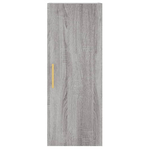 Μπουφές Sonoma Γκρι 34,5 x 34 x 180 εκ. από Επεξεργασμένο Ξύλο