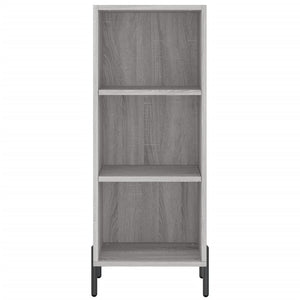 Μπουφές Sonoma Γκρι 34,5 x 34 x 180 εκ. από Επεξεργασμένο Ξύλο