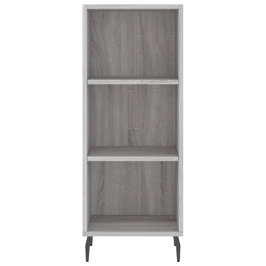Μπουφές Sonoma Γκρι 34,5 x 34 x 180 εκ. από Επεξεργασμένο Ξύλο