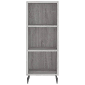 Μπουφές Sonoma Γκρι 34,5 x 34 x 180 εκ. από Επεξεργασμένο Ξύλο