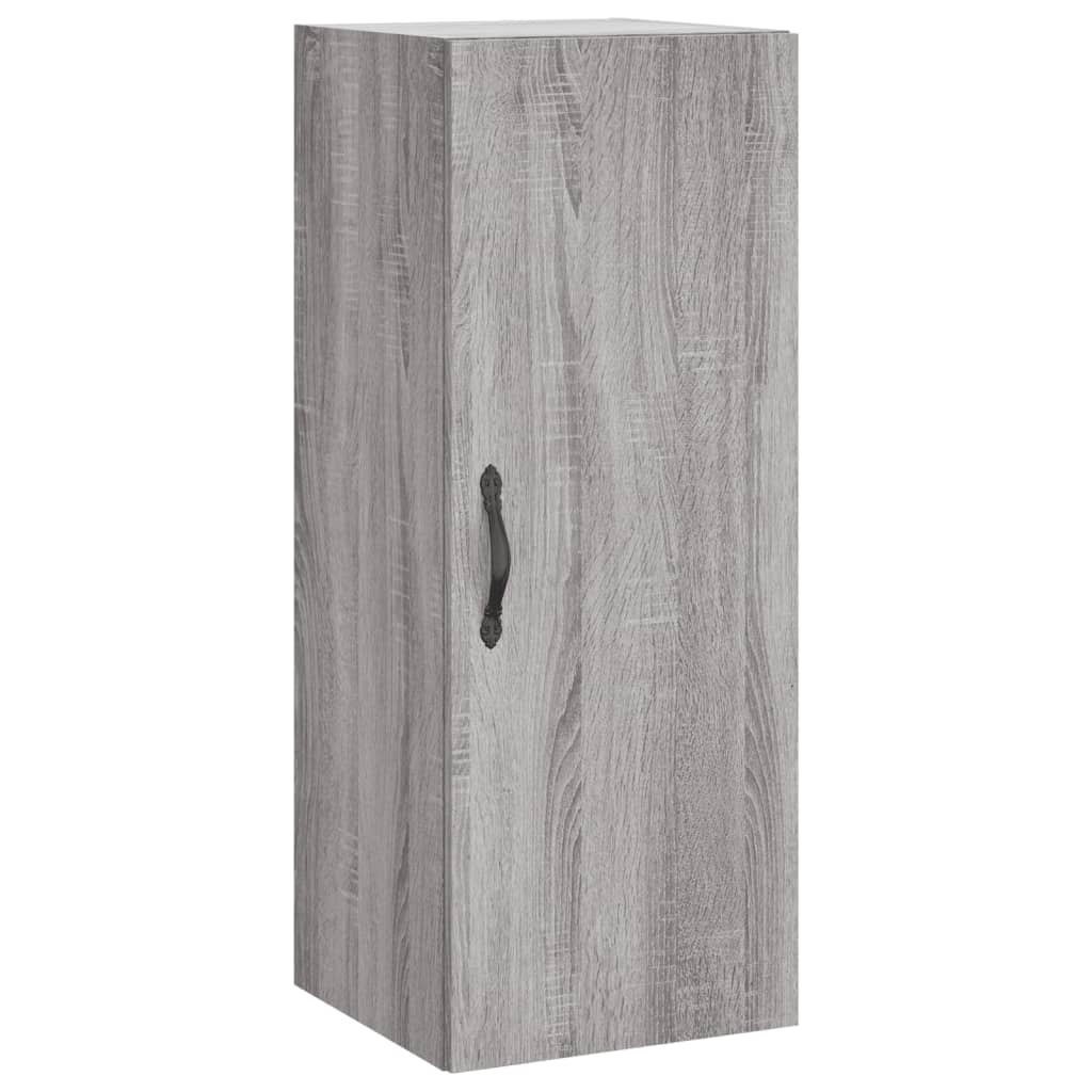Μπουφές Sonoma Γκρι 34,5 x 34 x 180 εκ. από Επεξεργασμένο Ξύλο