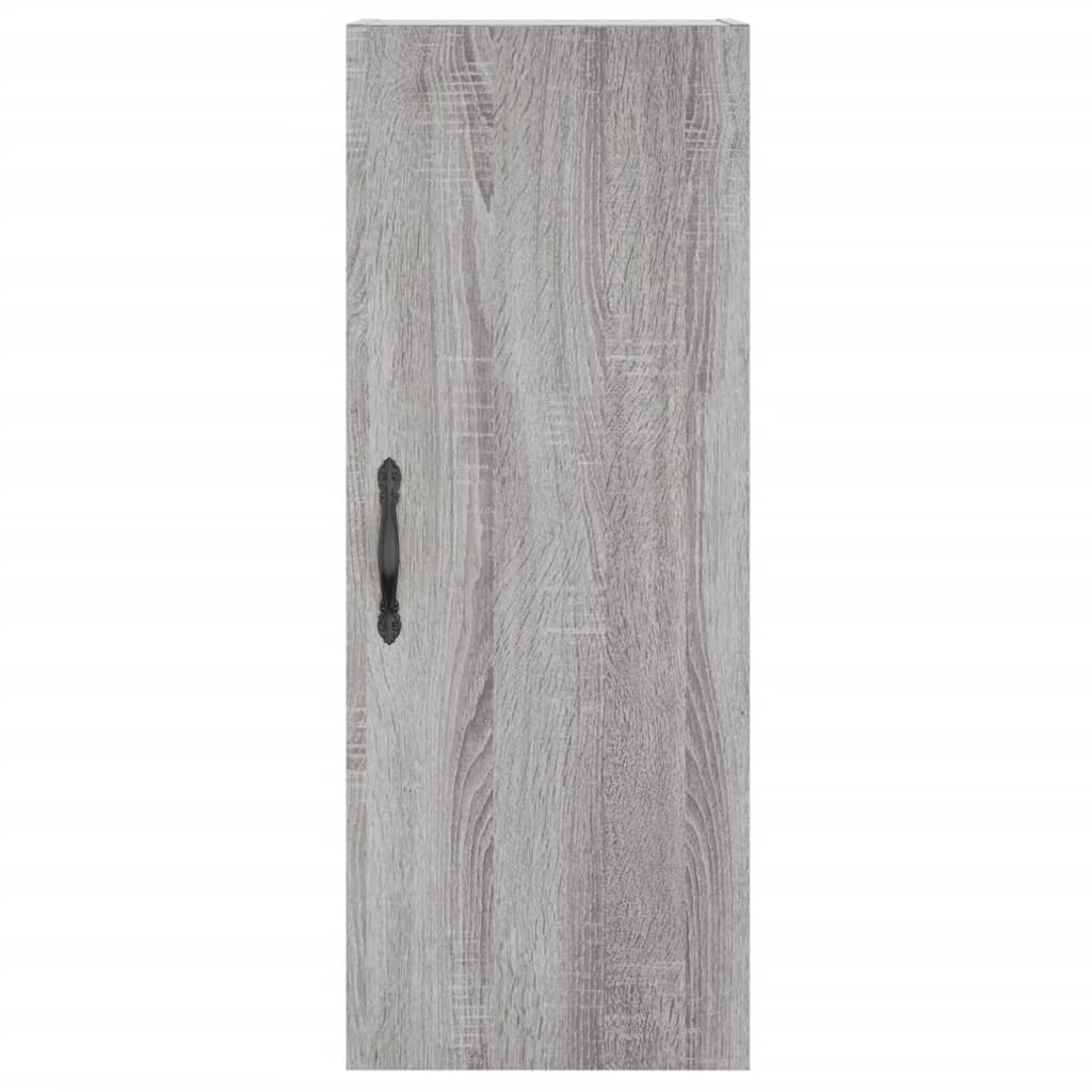 Μπουφές Sonoma Γκρι 34,5 x 34 x 180 εκ. από Επεξεργασμένο Ξύλο