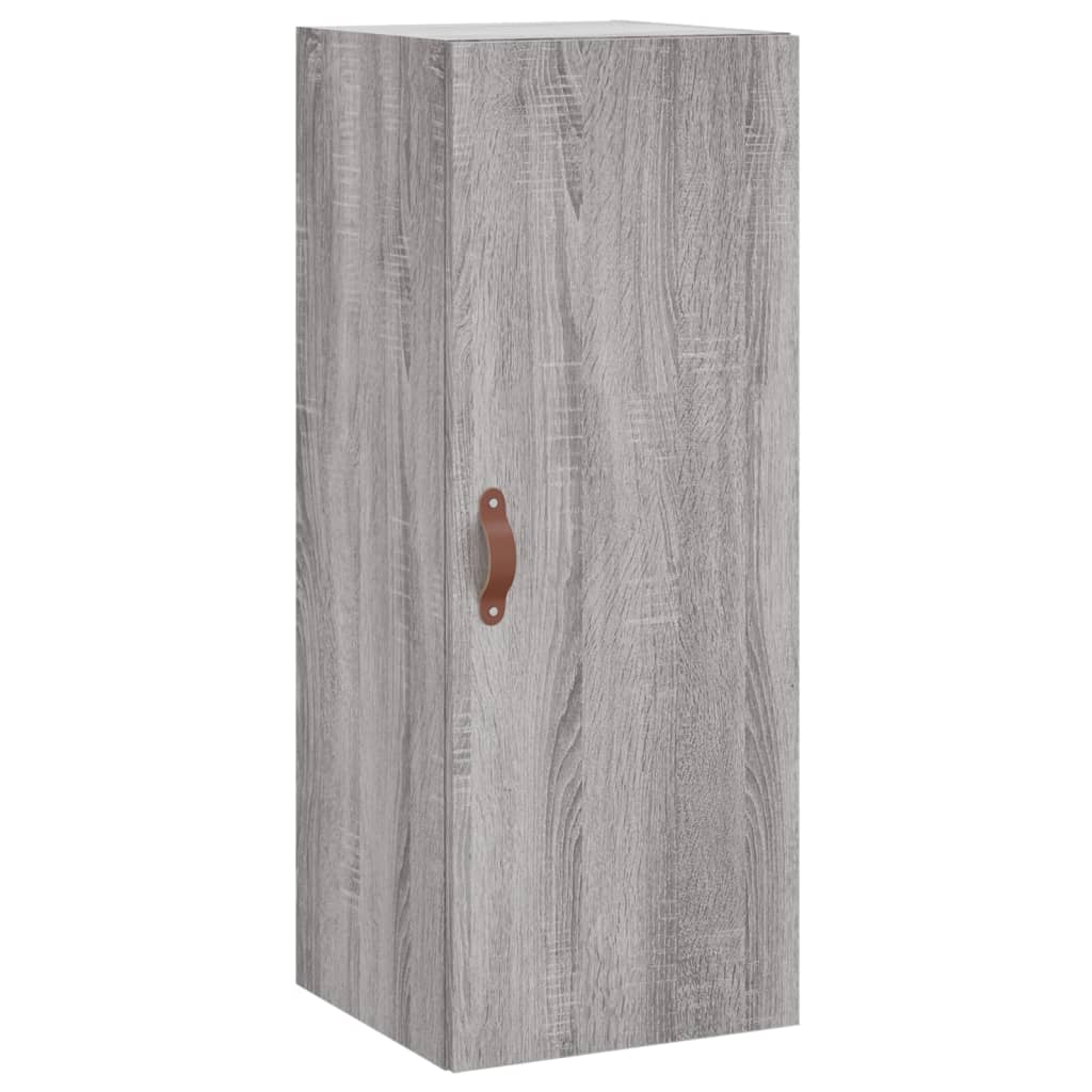 Μπουφές Sonoma Γκρι 34,5 x 34 x 180 εκ. από Επεξεργασμένο Ξύλο - Pakobazaar