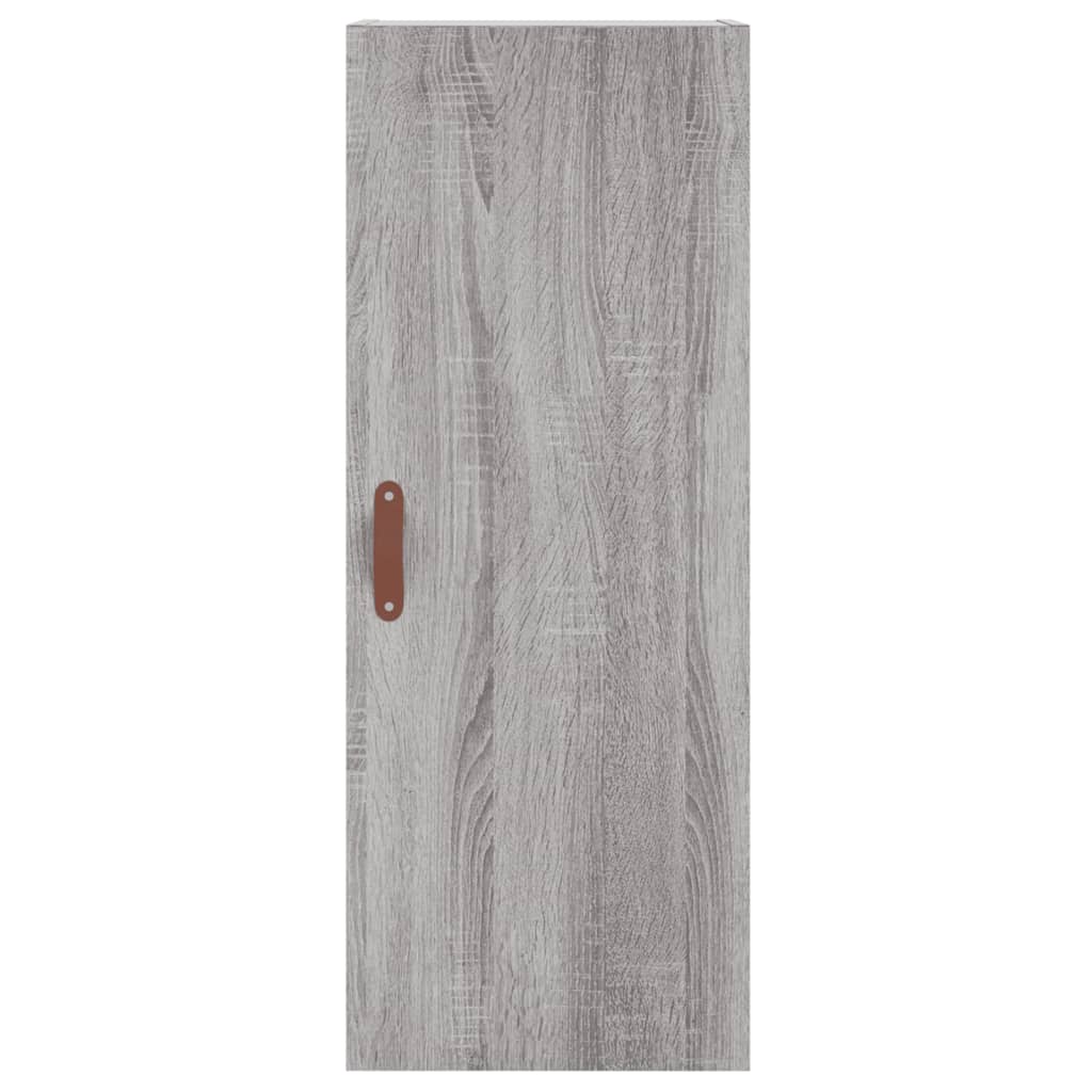 Μπουφές Sonoma Γκρι 34,5 x 34 x 180 εκ. από Επεξεργασμένο Ξύλο - Pakobazaar
