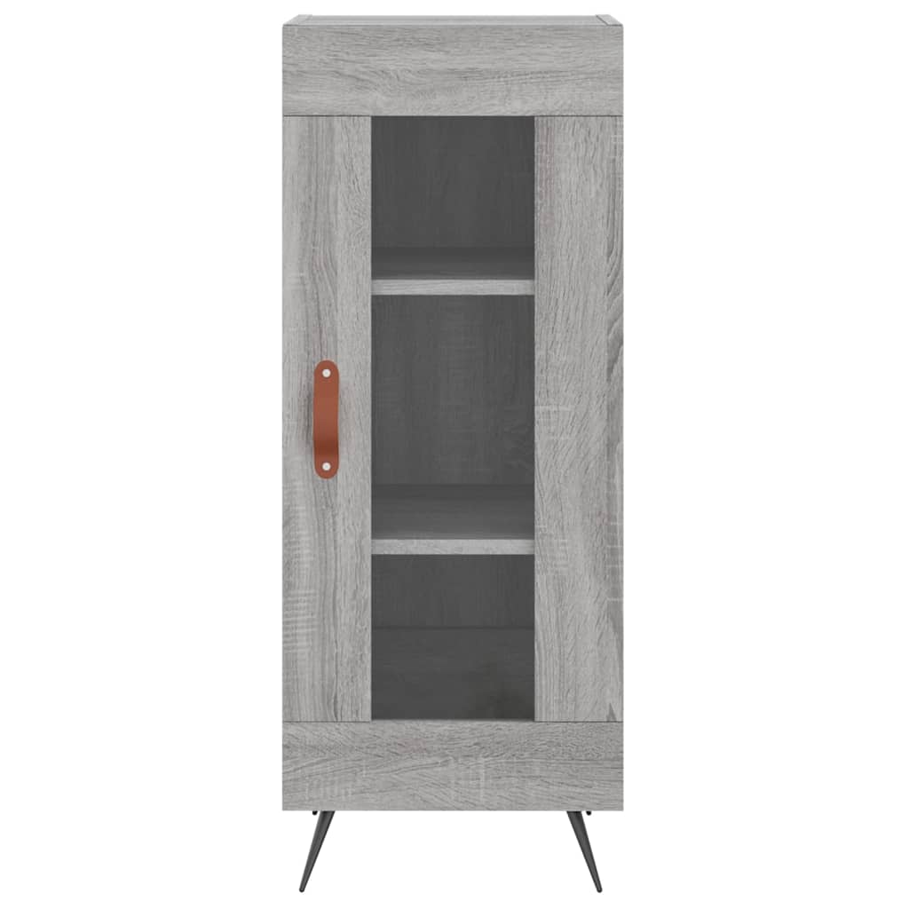 Μπουφές Sonoma Γκρι 34,5 x 34 x 180 εκ. από Επεξεργασμένο Ξύλο - Pakobazaar