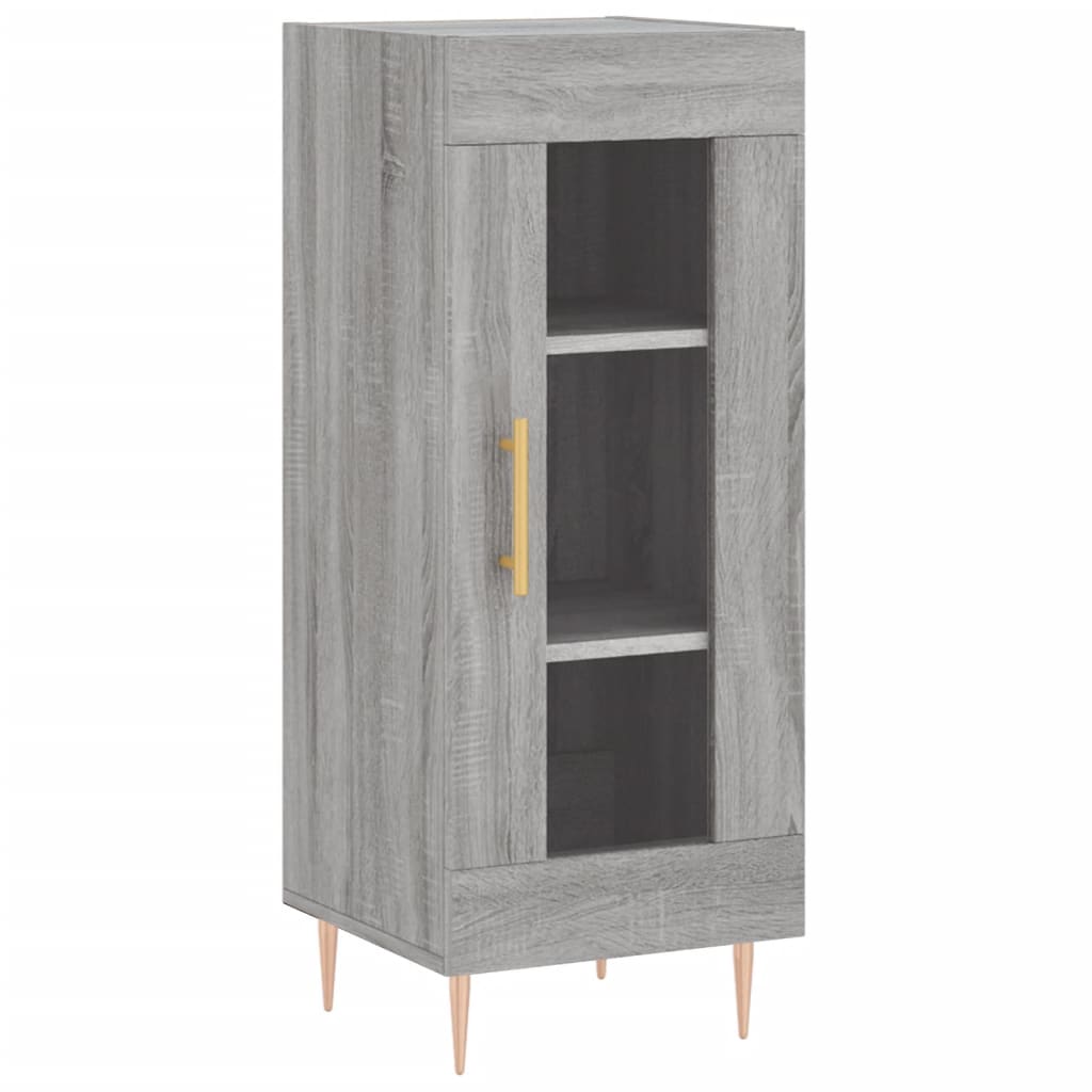 Μπουφές Sonoma Γκρι 34,5 x 34 x 180 εκ. από Επεξεργασμένο Ξύλο