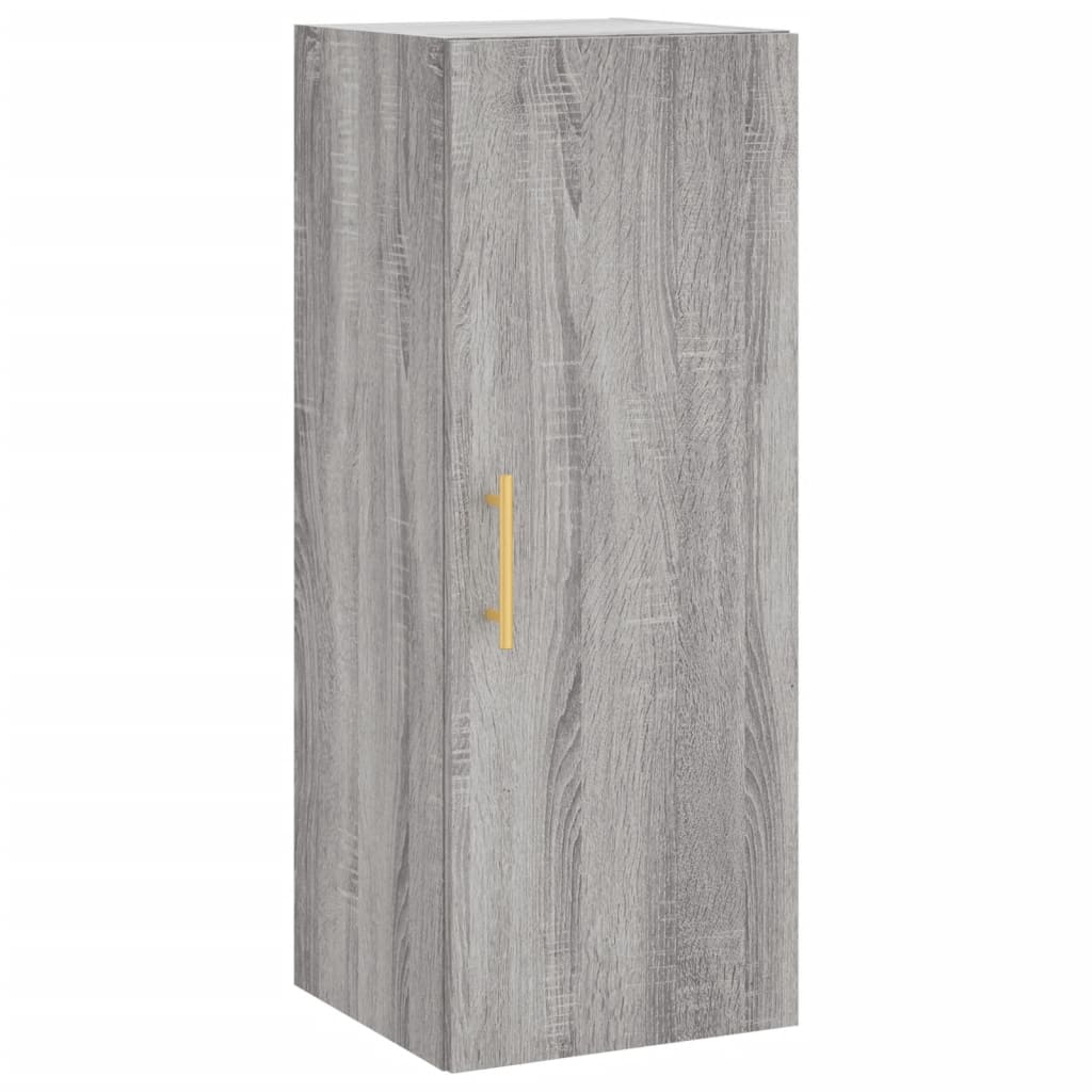 Μπουφές Sonoma Γκρι 34,5 x 34 x 180 εκ. από Επεξεργασμένο Ξύλο