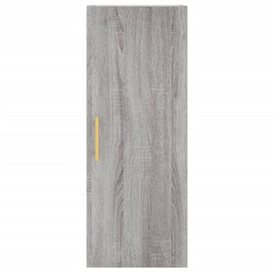 Μπουφές Sonoma Γκρι 34,5 x 34 x 180 εκ. από Επεξεργασμένο Ξύλο