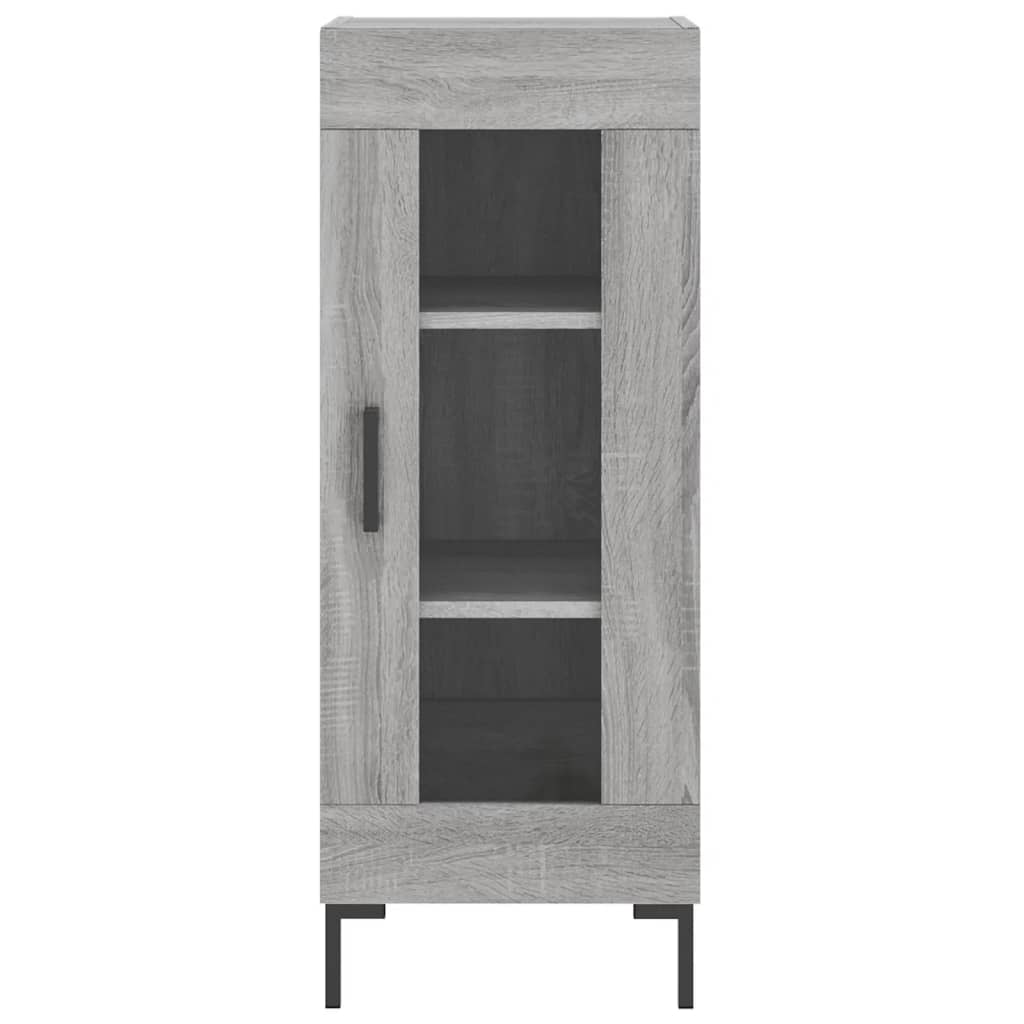 Μπουφές Sonoma Γκρι 34,5 x 34 x 180 εκ. από Επεξεργασμένο Ξύλο