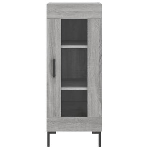 Μπουφές Sonoma Γκρι 34,5 x 34 x 180 εκ. από Επεξεργασμένο Ξύλο