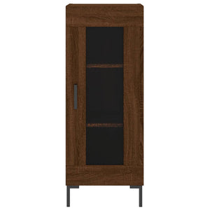 Ντουλάπι Καφέ Δρυς 34,5 x 34 x 180 εκ. από Επεξεργασμένο Ξύλο - Pakobazaar