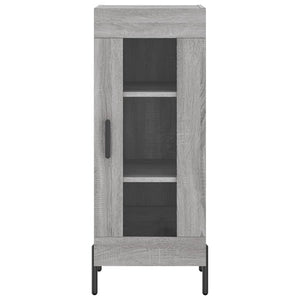 Μπουφές Sonoma Γκρι 34,5 x 34 x 180 εκ. από Επεξεργασμένο Ξύλο