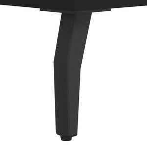 Ντουλάπι Μαύρο 34,5 x 34 x 180 εκ. από Επεξεργασμένο Ξύλο