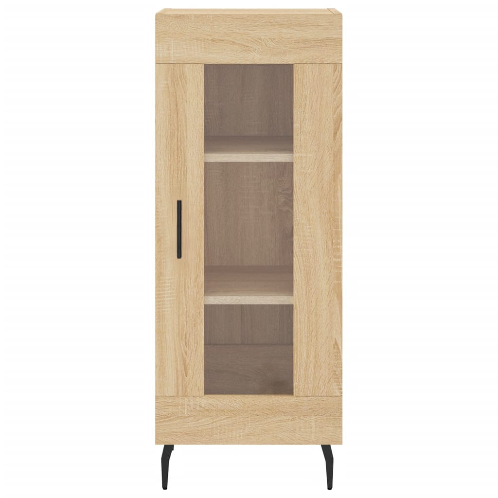 Μπουφές Sonoma δρυς 34,5 x 34 x 180 εκ. από Επεξεργασμένο Ξύλο - Pakobazaar
