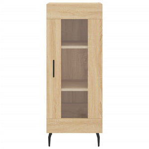 Μπουφές Sonoma δρυς 34,5 x 34 x 180 εκ. από Επεξεργασμένο Ξύλο - Pakobazaar