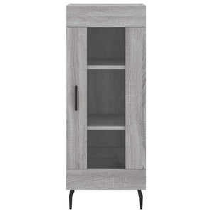 Μπουφές Sonoma Γκρι 34,5 x 34 x 180 εκ. από Επεξεργασμένο Ξύλο