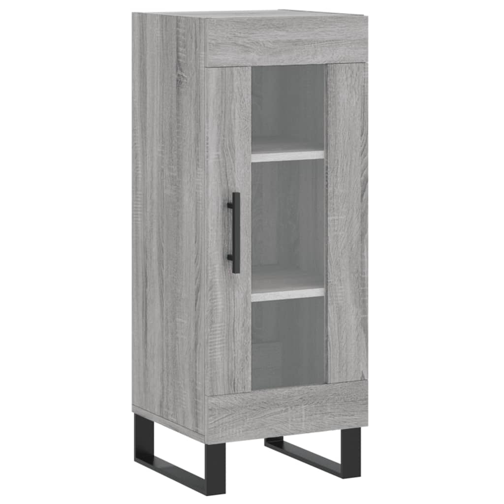 Μπουφές Sonoma Γκρι 34,5 x 34 x 180 εκ. από Επεξεργασμένο Ξύλο