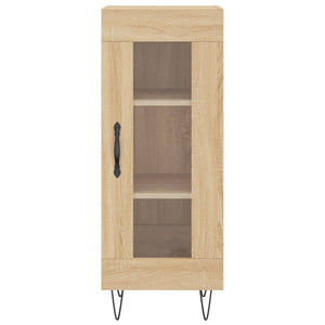 Μπουφές Sonoma δρυς 34,5 x 34 x 180 εκ. από Επεξεργασμένο Ξύλο