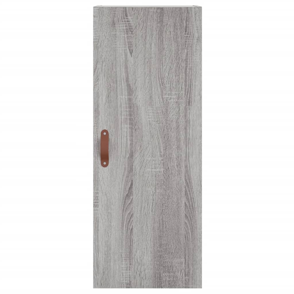 Μπουφές Sonoma Γκρι 34,5 x 34 x 180 εκ. από Επεξεργασμένο Ξύλο