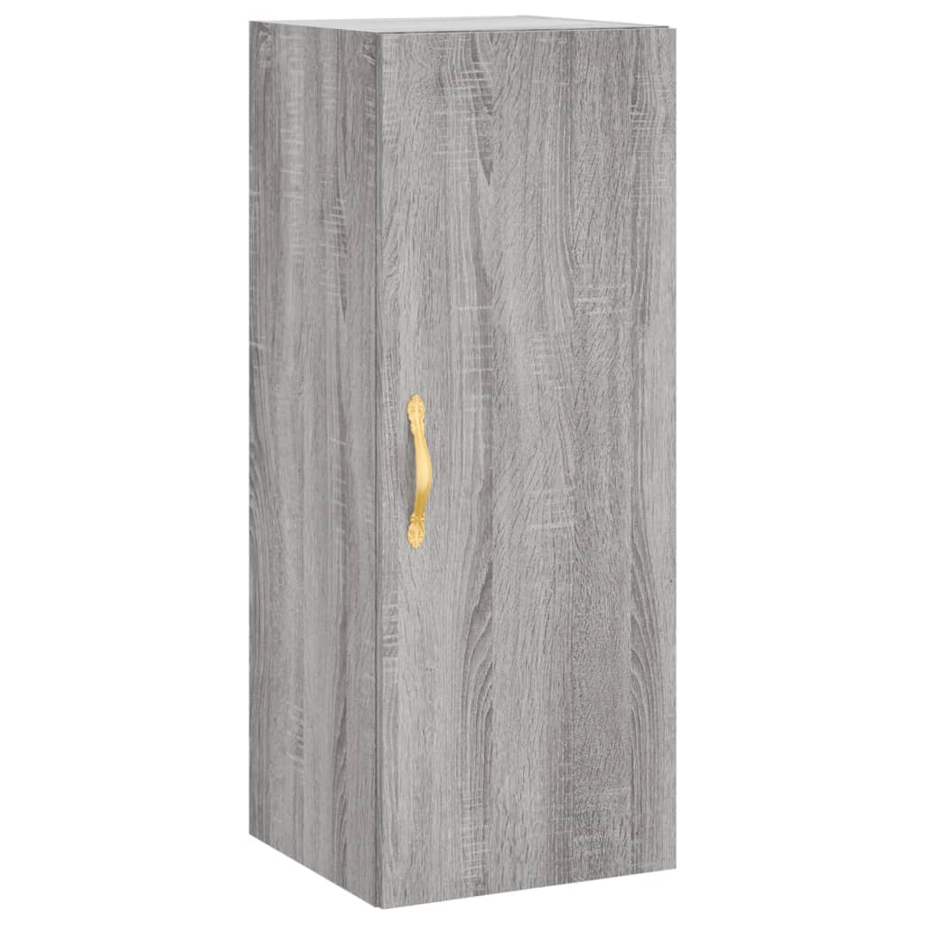 Μπουφές Sonoma Γκρι 34,5 x 34 x 180 εκ. από Επεξεργασμένο Ξύλο