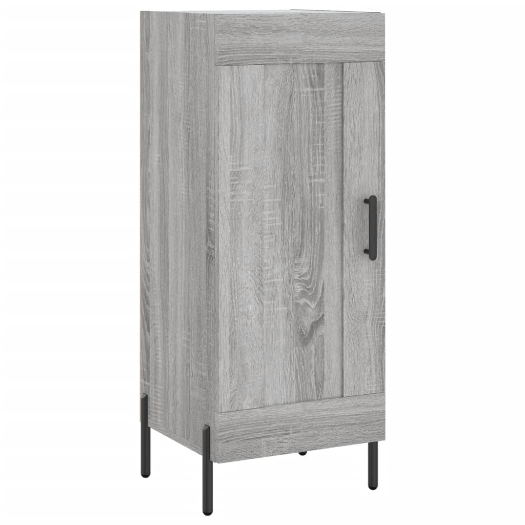 Μπουφές Sonoma Γκρι 34,5 x 34 x 180 εκ. από Επεξεργασμένο Ξύλο