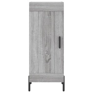 Μπουφές Sonoma Γκρι 34,5 x 34 x 180 εκ. από Επεξεργασμένο Ξύλο