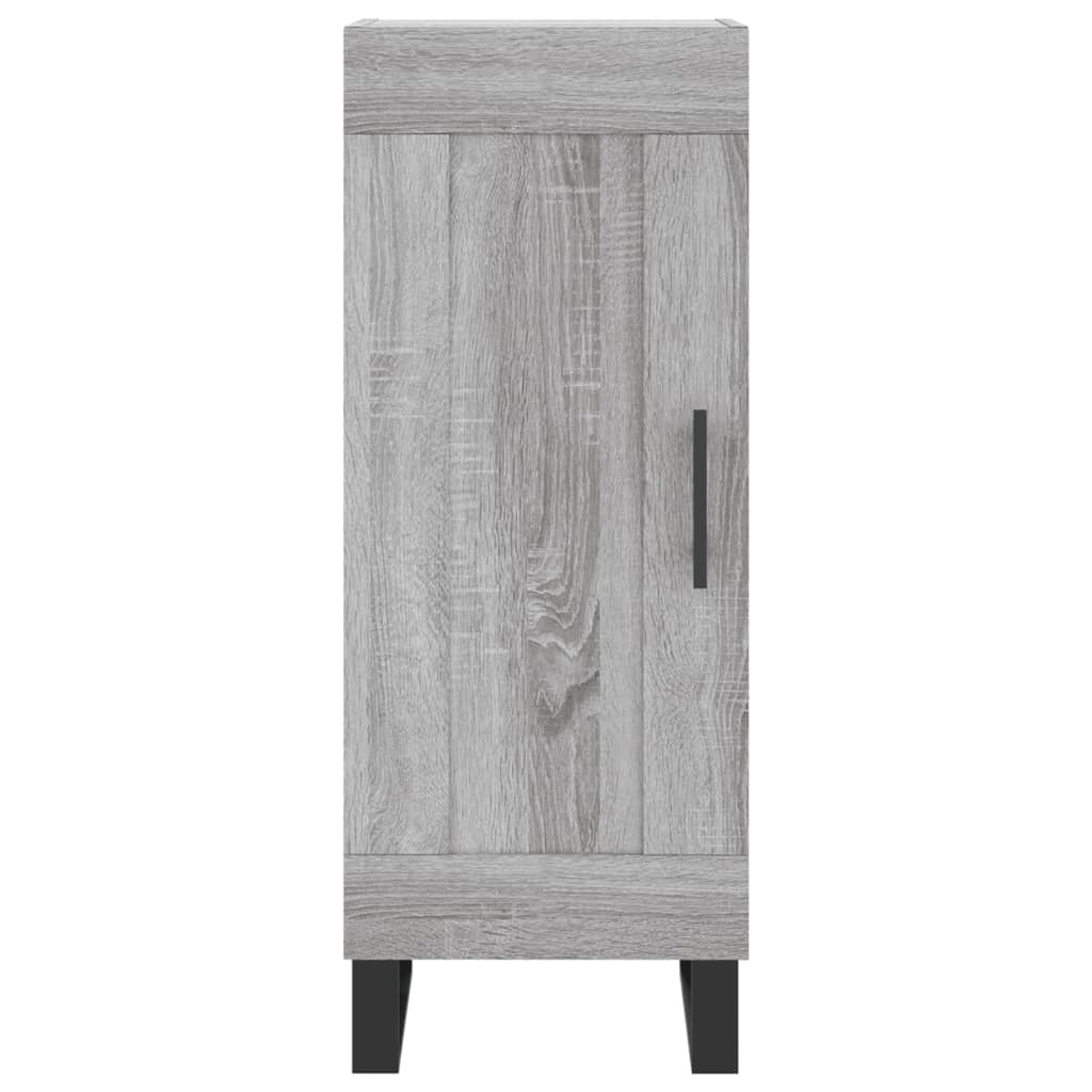 Μπουφές Sonoma Γκρι 34,5 x 34 x 180 εκ. από Επεξεργασμένο Ξύλο