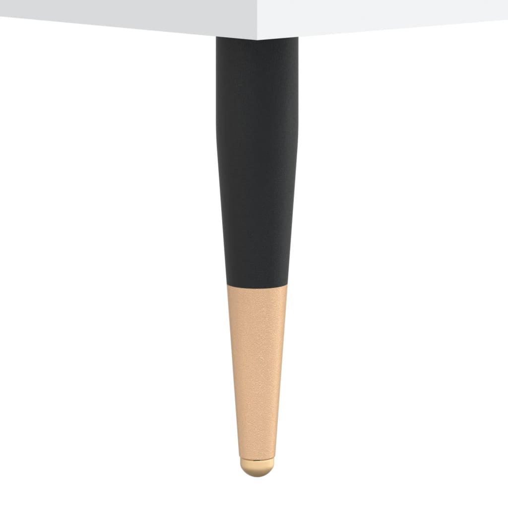 Ντουλάπι Λευκό 34,5 x 34 x 180 εκ. από Επεξεργασμένο Ξύλο