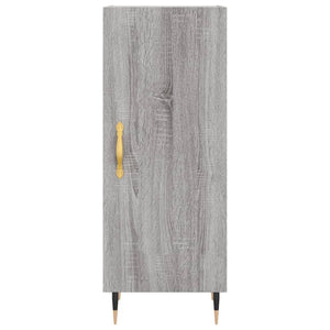 Μπουφές Sonoma Γκρι 34,5 x 34 x 180 εκ. από Επεξεργασμένο Ξύλο - Pakobazaar