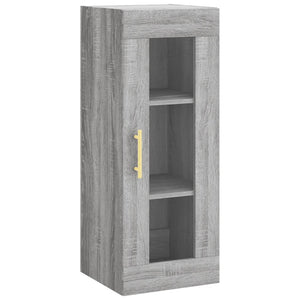 Μπουφές Sonoma Γκρι 34,5 x 34 x 180 εκ. από Επεξεργασμένο Ξύλο