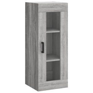 Μπουφές Sonoma Γκρι 34,5 x 34 x 180 εκ. από Επεξεργασμένο Ξύλο - Pakobazaar