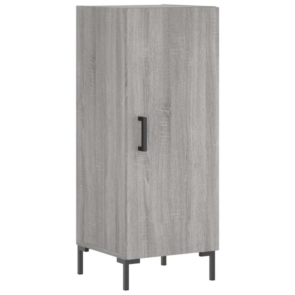Μπουφές Sonoma Γκρι 34,5 x 34 x 180 εκ. από Επεξεργασμένο Ξύλο - Pakobazaar