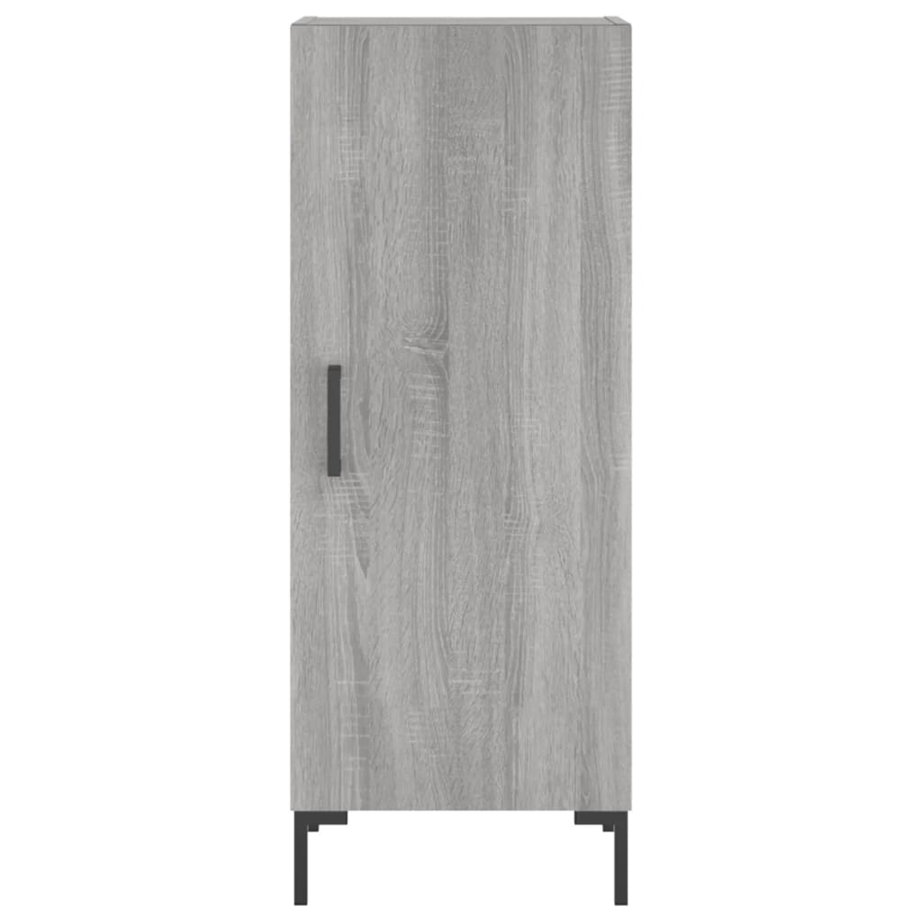 Μπουφές Sonoma Γκρι 34,5 x 34 x 180 εκ. από Επεξεργασμένο Ξύλο - Pakobazaar