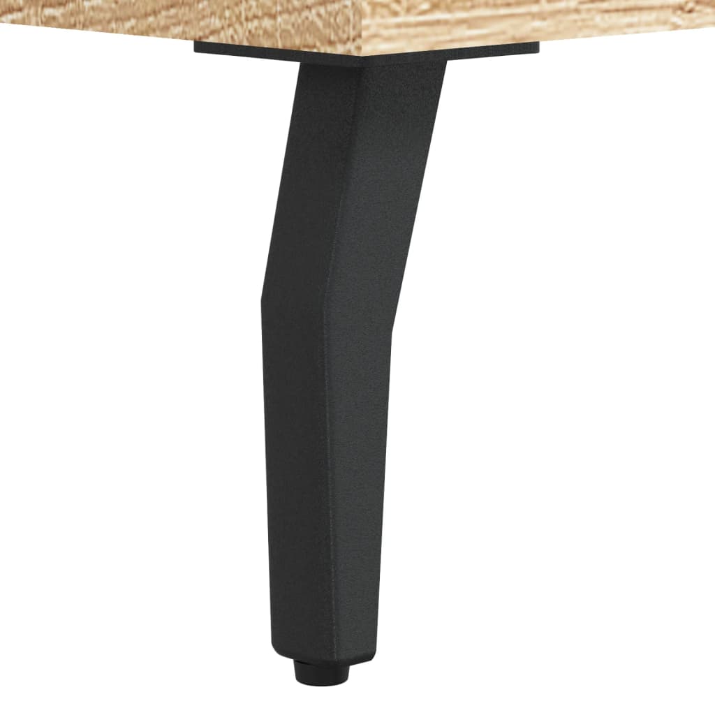 Μπουφές Sonoma δρυς 34,5 x 34 x 180 εκ. από Επεξεργασμένο Ξύλο - Pakobazaar