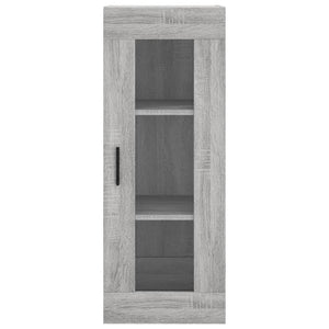 Μπουφές Sonoma Γκρι 34,5 x 34 x 180 εκ. από Επεξεργασμένο Ξύλο