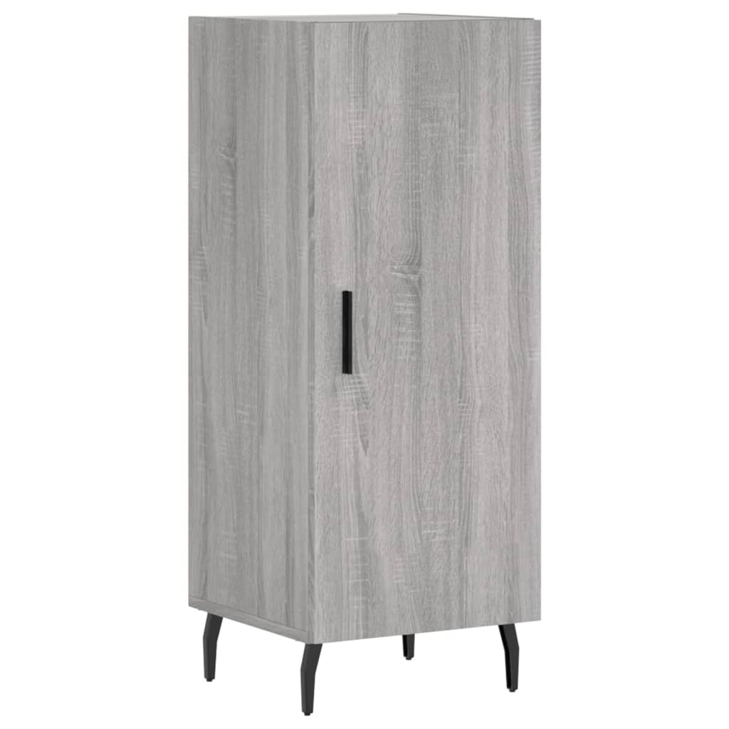 Μπουφές Sonoma Γκρι 34,5 x 34 x 180 εκ. από Επεξεργασμένο Ξύλο