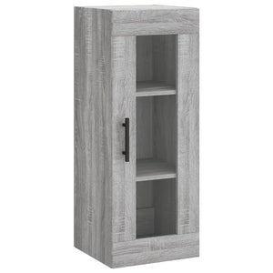 Μπουφές Sonoma Γκρι 34,5 x 34 x 180 εκ. από Επεξεργασμένο Ξύλο - Pakobazaar