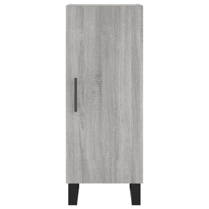 Μπουφές Sonoma Γκρι 34,5 x 34 x 180 εκ. από Επεξεργασμένο Ξύλο - Pakobazaar