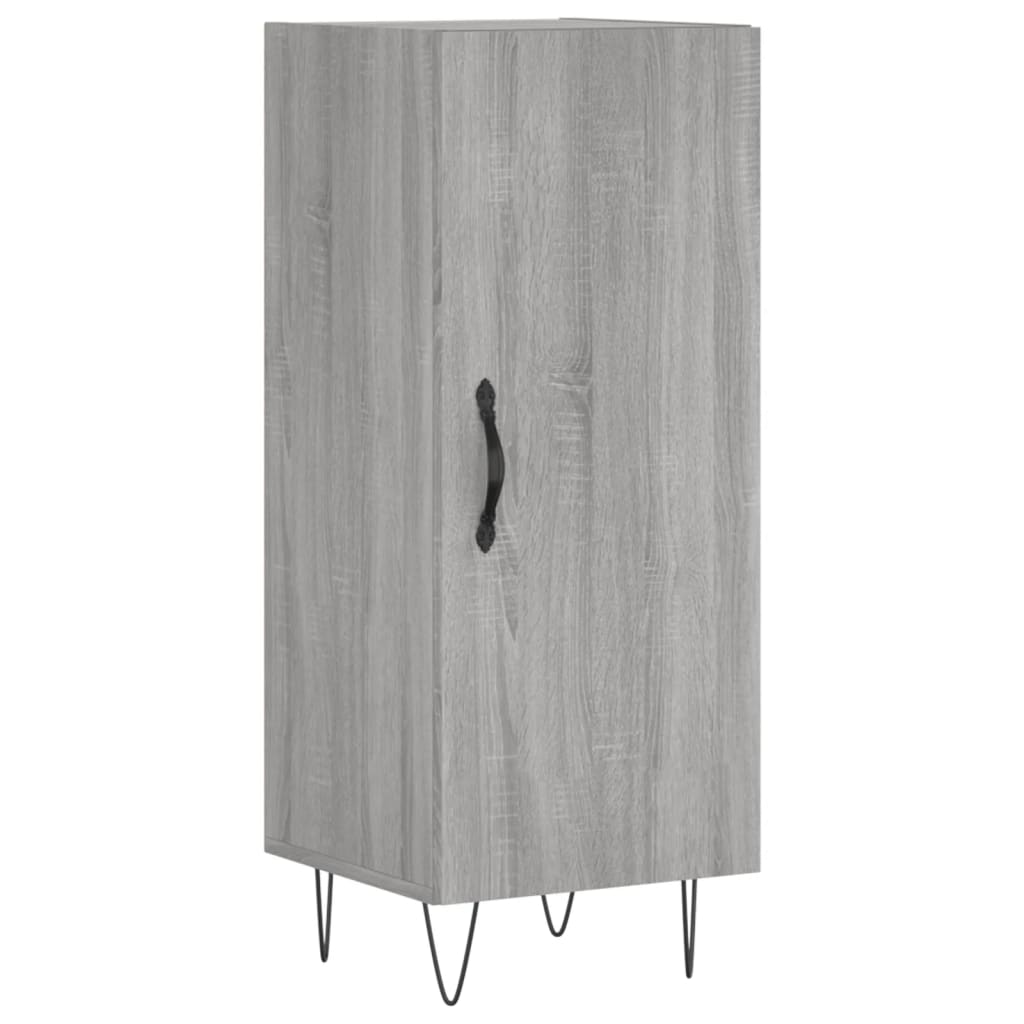 Μπουφές Sonoma Γκρι 34,5 x 34 x 180 εκ. από Επεξεργασμένο Ξύλο