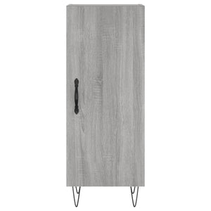 Μπουφές Sonoma Γκρι 34,5 x 34 x 180 εκ. από Επεξεργασμένο Ξύλο