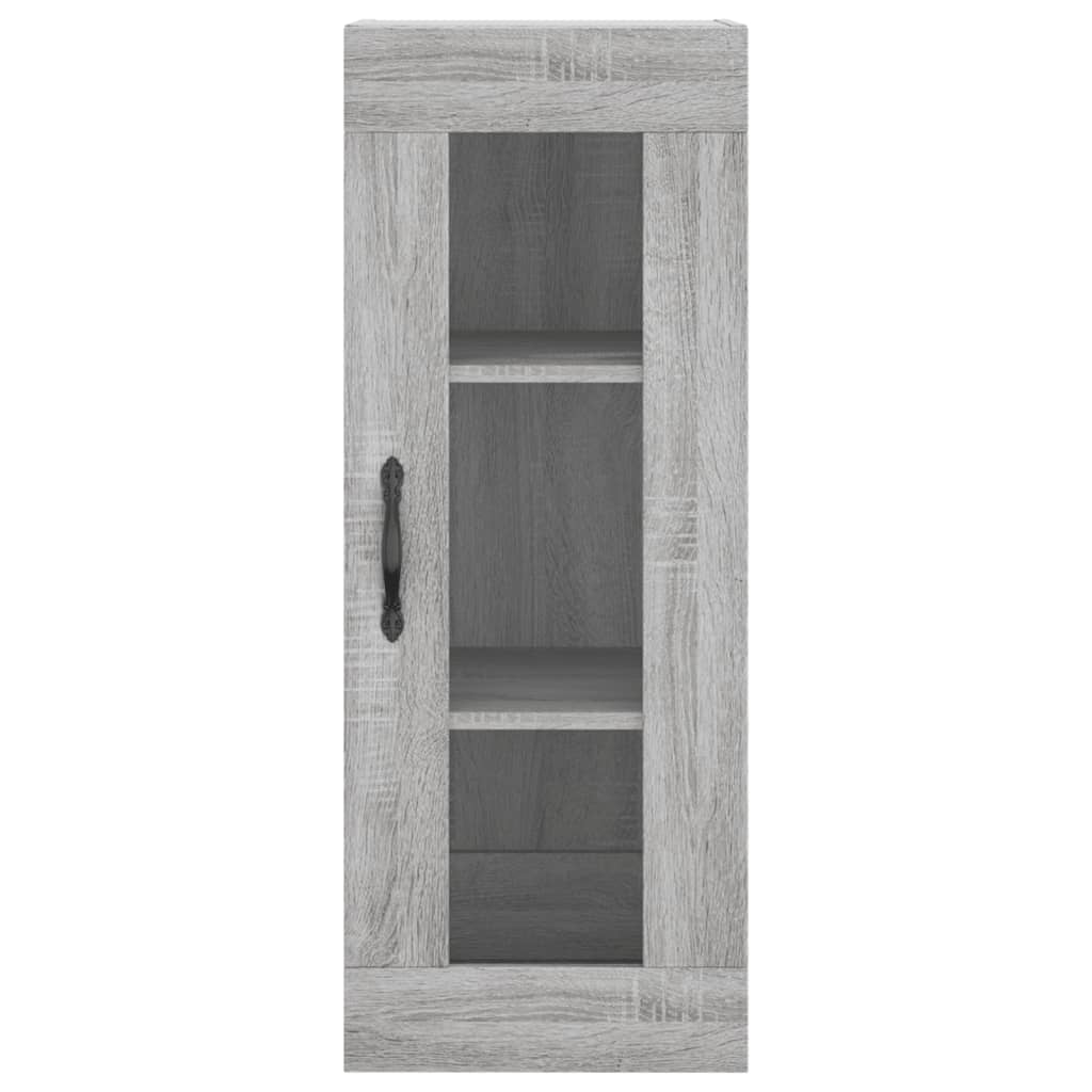 Μπουφές Sonoma Γκρι 34,5 x 34 x 180 εκ. από Επεξεργασμένο Ξύλο