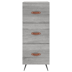 Μπουφές Sonoma Γκρι 34,5 x 34 x 180 εκ. από Επεξεργασμένο Ξύλο