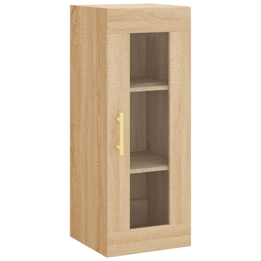 Μπουφές Sonoma δρυς 34,5 x 34 x 180 εκ. από Επεξεργασμένο Ξύλο - Pakobazaar