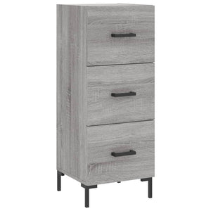 Μπουφές Sonoma Γκρι 34,5 x 34 x 180 εκ. από Επεξεργασμένο Ξύλο