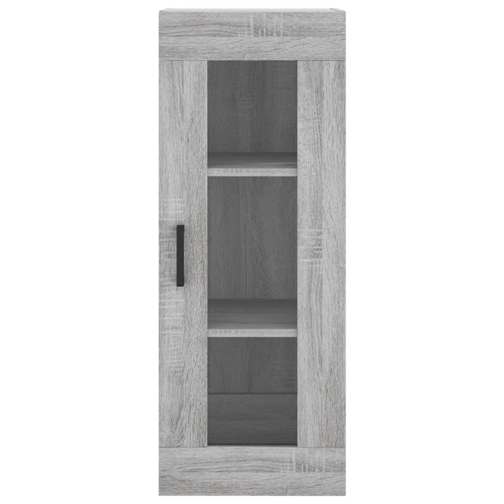 Μπουφές Sonoma Γκρι 34,5 x 34 x 180 εκ. από Επεξεργασμένο Ξύλο