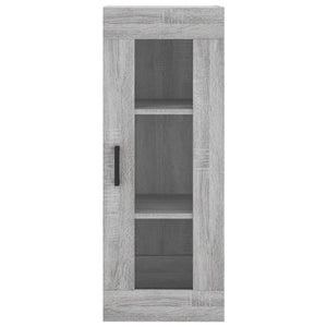Μπουφές Sonoma Γκρι 34,5 x 34 x 180 εκ. από Επεξεργασμένο Ξύλο