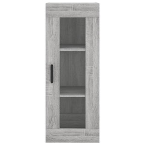 Μπουφές Sonoma Γκρι 34,5 x 34 x 180 εκ. από Επεξεργασμένο Ξύλο